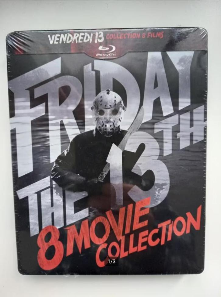 Vendredi 13 La Collection 8 films Edition Limitée Steelbook, Cd's en Dvd's, Blu-ray, Nieuw in verpakking, Horror, Boxset, Ophalen of Verzenden