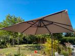 Parasol met zware voet, Tuin en Terras, Parasols, Ophalen, Kantelbaar, Gebruikt, Overige typen