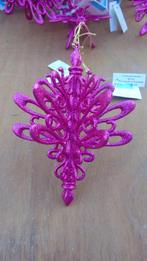 5 pendentifs violets pour décoration ou sapin de Noël, neufs, Divers, Noël, Enlèvement ou Envoi, Neuf