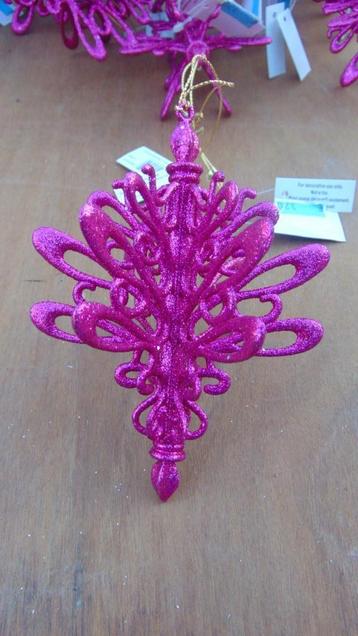 5 Hangers purper  Deco of voor kerstboom, Nieuw beschikbaar voor biedingen