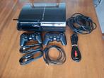 PS3-console met games, Games en Spelcomputers, Spelcomputers | Sony PlayStation 3, Ophalen, Gebruikt, Phat, Met 2 controllers