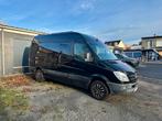 Campervan - Van - Mercedes Sprinter, Auto's, Bestelwagens en Lichte vracht, Euro 5, Stof, Zwart, Zwart