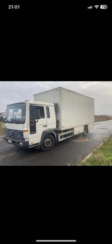 *UPDATE* VRACHTWAGEN CAMPER PROJECT, Auto's, Vrachtwagens, Particulier, Volvo, Diesel, Euro 2, Wit, Ophalen