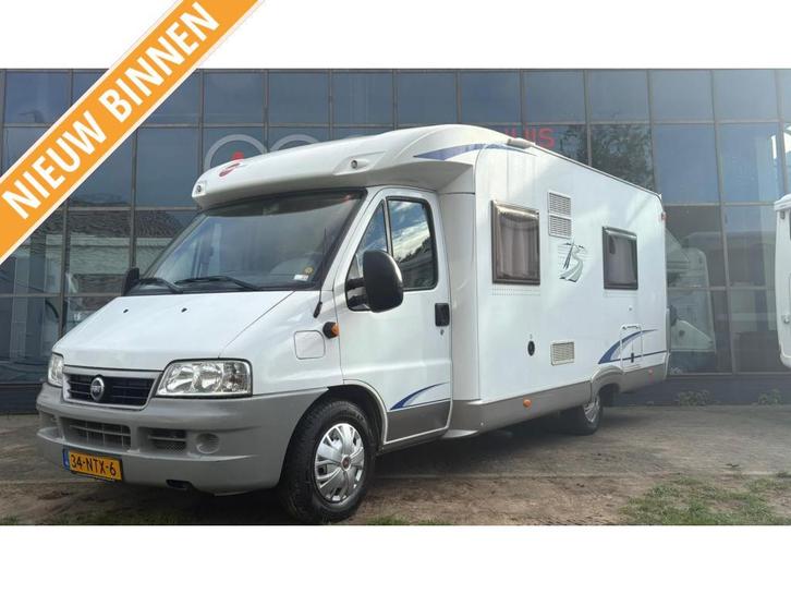 Bürstner Solano T 700 Top Indeling,Enkelebedden, Caravans en Kamperen, Mobilhomes, Bedrijf, tot en met 4, Half-integraal, Bürstner