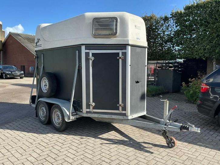 Saris PTS Paardentrailer, Dieren en Toebehoren, Paarden en Pony's | Trailers en Aanhangwagens, Gebruikt, Overige typen