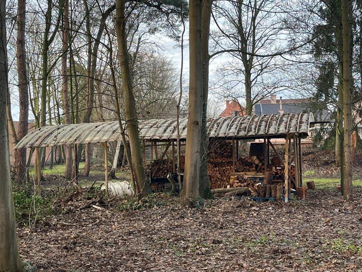 Glasvezel golfplaten 4m x 1m GRATIS, Tuin en Terras, Overkappingen, Gebruikt, Overige typen, Ophalen