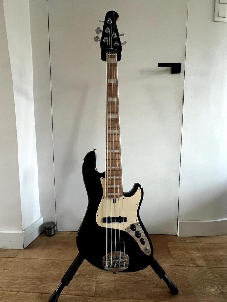 Lakland Skyline Darryl Jones 5-string basgitaar, Muziek en Instrumenten, Snaarinstrumenten | Gitaren | Bas, Gebruikt, Elektrisch