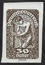 1 Postzegel Allegorie Oostenrijk 1920, Ophalen of Verzenden, Postfris