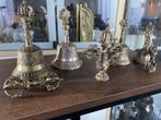 exclusieve 5 tonige tibetaanse bellenset met dorje`s, Huis en Inrichting, Woonaccessoires | Boeddhabeelden, Ophalen of Verzenden