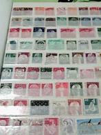 Postzegelverzameling: België en rest van de wereld, Ophalen, Met stempel, Gestempeld, Gestempeld