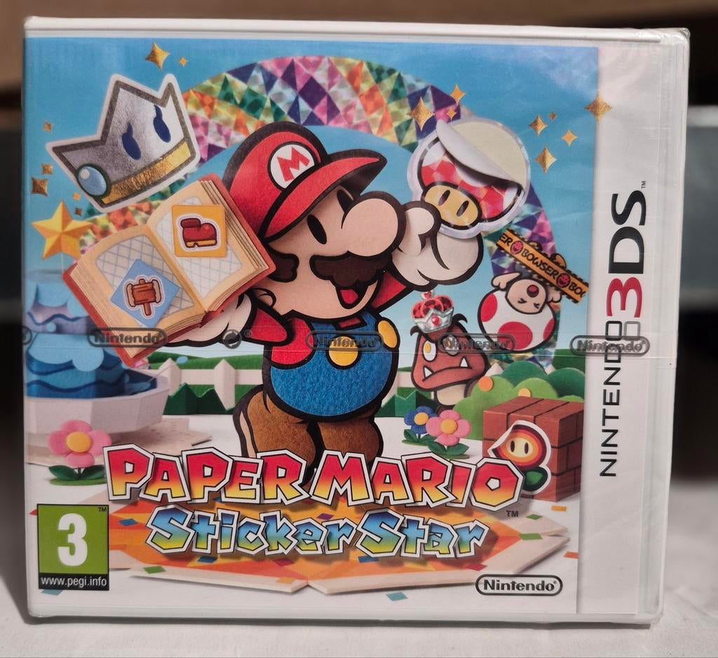 Paper Mario: Sticker Star sur Nintendo 3DS, Consoles de jeu & Jeux vidéo, Jeux | Nintendo 2DS & 3DS, Enlèvement ou Envoi