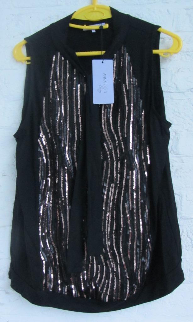 Anna Field Curry - Nieuw bloesje - Maat 46, Kleding | Dames, Blouses en Tunieken, Nieuw, Maat 46/48 (XL) of groter, Zwart, Ophalen of Verzenden