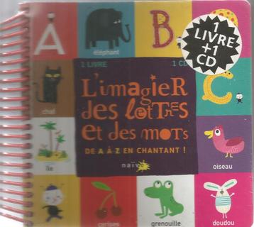 l'imagier des lettres et des mots de A à Z en chantant, Enlèvement ou Envoi, Comme neuf, Éducatif, 6 à 9 ans