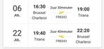 Vliegticket naar albanie te koop, Vakantie