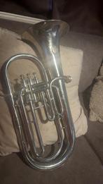 Mini tuba,baryton, Muziek en Instrumenten, Blaasinstrumenten | Tuba's, Ophalen of Verzenden, Gebruikt, Tuba in si bemol, Met koffer of draagtas