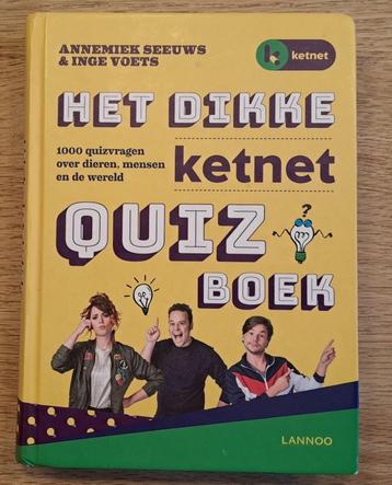 Het Dikke Ketnet Quiz Boek beschikbaar voor biedingen