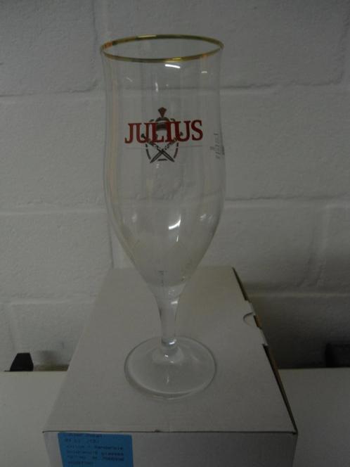 julius bierglazen nieuw, Verzamelen, Biermerken, Nieuw, Ophalen of Verzenden