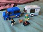 Lego 60117 City, Busje & Caravan, Ophalen, Zo goed als nieuw, Complete set, Lego