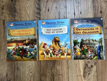 strips Geronimo Stilton (3 stuks) beschikbaar voor biedingen