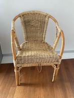 2 retro rieten stoelen, Osier ou Rotin, Deux, Enlèvement, Utilisé