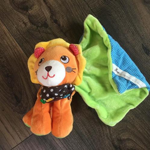 Pluche Leeuw van Nicotoy voor baby, Kinderen en Baby's, Speelgoed | Knuffels en Pluche, Gebruikt, Ophalen of Verzenden