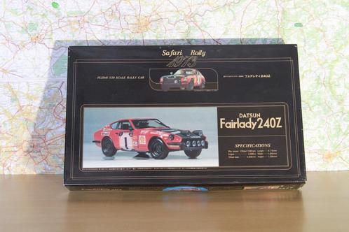 Datsun Fairlady 240Z Safari Fujimi, Hobby en Vrije tijd, Modelbouw | Auto's en Voertuigen, Zo goed als nieuw, Auto, Groter dan 1:32