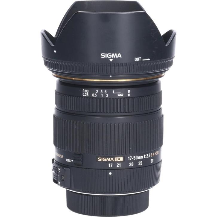 SIGMA: AF 17-50mm f2.8 EX DC OS HSM voor Nikon, Audio, Tv en Foto, Foto | Lenzen en Objectieven, Zo goed als nieuw, Groothoeklens