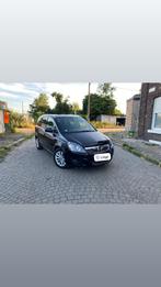 Opel zafira 7-zits euro5a, Auto's, Opel, Euro 5, Zwart, Bedrijf, 5 deurs