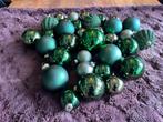 Set kerstballen groen, Diversen, Ophalen, Zo goed als nieuw