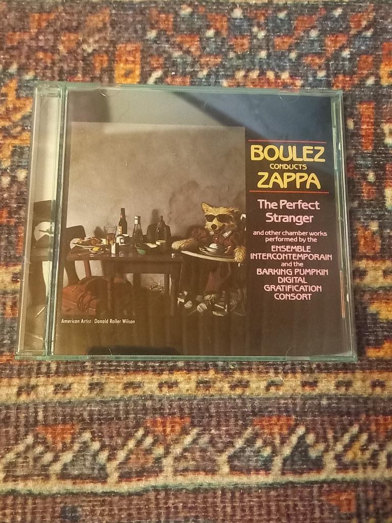 Cd van Boulez Conducts Zappa, Ophalen of Verzenden, Classicisme, Zo goed als nieuw, Overige typen