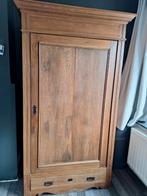 oude houten kleerkast, Antiek en Kunst, Ophalen