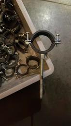 Te koop beugels + draad pinnen, Doe-het-zelf en Bouw, IJzerwaren en Bevestigingsmiddelen, Ophalen, Zo goed als nieuw, 100 tot 250 mm