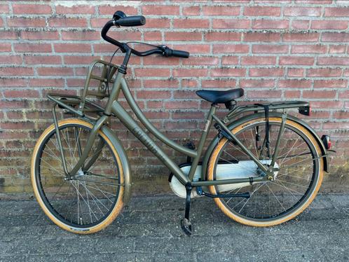 Cortina u4 26 inch transportfiets mooie matt groen️, Fietsen en Brommers, Fietsen | Dames | Damesfietsen, Zo goed als nieuw, Ophalen
