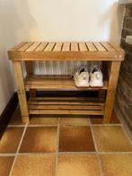 Bamboe houten schoenenrekje, Ophalen, Zo goed als nieuw