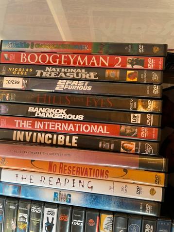Pakket DVD + 150 st beschikbaar voor biedingen