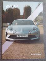 Renault Alpine A110 Brochure, Ophalen of Verzenden, Renault