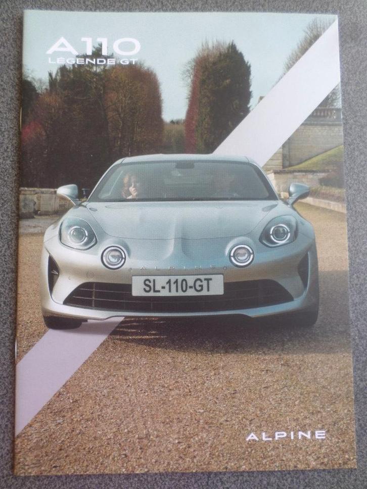 Brochure de la Renault Alpine A110, Livres, Autos | Brochures & Magazines, Renault, Enlèvement ou Envoi