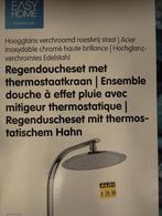 Nieuwe regendouche set met thermostatische kraan, Ophalen, Nieuw, Douche
