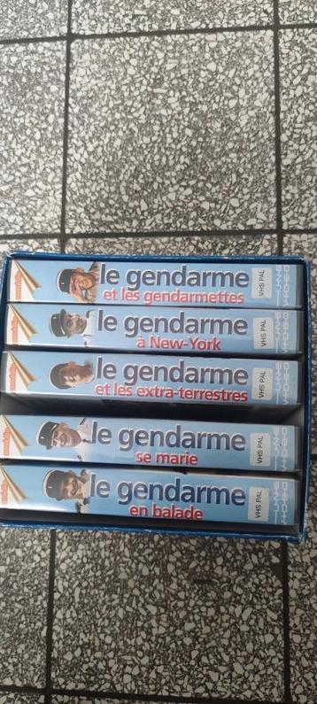 Cassettes vhs le gendarme de Louis de Funès 