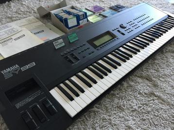 Yamaha SY 99 AFM/AWM Synthesizer met toebehoren beschikbaar voor biedingen