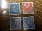 postzegels zweden afgestempeld, Postzegels en Munten, Ophalen of Verzenden, Zweden, Gestempeld