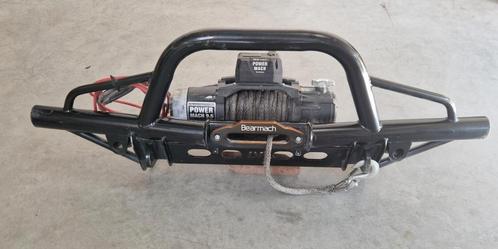 Lr Defender Bumper met Power mach 9.5 Winch, Auto-onderdelen, Sidebars, Gebruikt, Ophalen