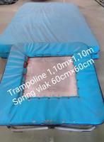 trampoline, Sport en Fitness, Turnen, Ophalen, Gebruikt