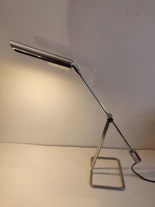 Abo Randers vintage chromen lamp Denemarken 1970, Antiek en Kunst, Antiek | Verlichting, Ophalen of Verzenden