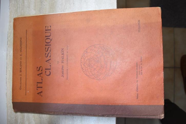 Oude Atlas, Boeken, Atlassen en Landkaarten, Gelezen, Wereld, Ophalen