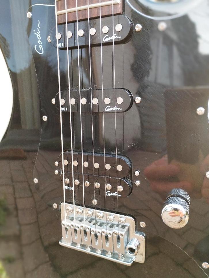 Godin SD elektrische gitaar, Muziek en Instrumenten, Snaarinstrumenten | Gitaren | Elektrisch, Zo goed als nieuw, Solid body, Overige merken