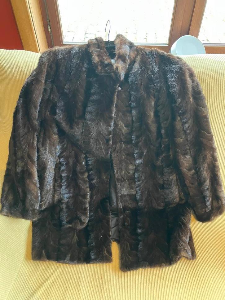 Vintage bontjas – De Castor Waregem – prachtige staat, Kleding | Dames, Jassen | Winter, Gedragen, Ophalen of Verzenden