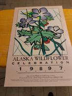 affiche alaska wildflower summer 1997 charles Lindemuth, Enlèvement ou Envoi