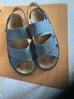 HELIX LEDEREN HEREN SANDALEN MAAT 46, Kleding | Heren, Schoenen, HELIX, Zwart, Zo goed als nieuw, Ophalen