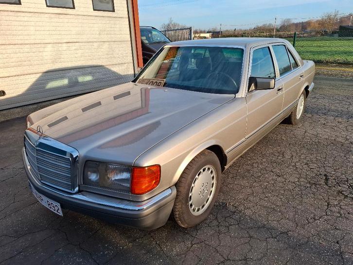 Mercedes W126 260SE in nieuwstaat, Auto's, Mercedes-Benz, Particulier, S-Klasse, Airconditioning, Elektrische ramen, Metaalkleur